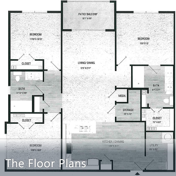 Spacious Floor Plans
